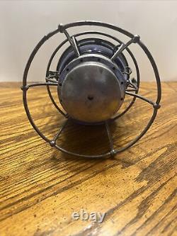 VTG Antique Adlake Kero Rare Blue Globe Railroad Lantern