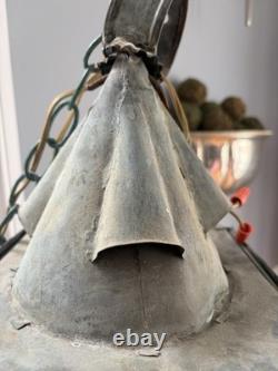 VTG Copper Exterior Lantern Works Natural Patina
