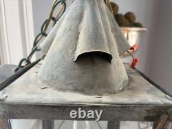 VTG Copper Exterior Lantern Works Natural Patina