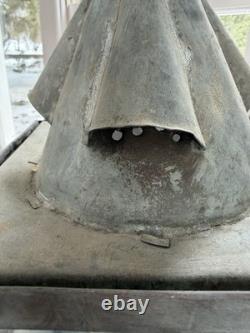 VTG Copper Exterior Lantern Works Natural Patina