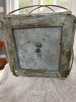 VTG Copper Exterior Lantern Works Natural Patina