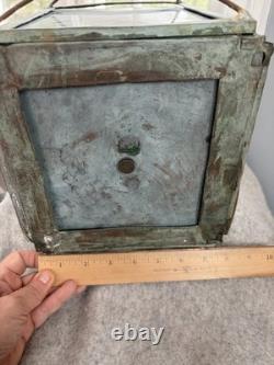 VTG Copper Exterior Lantern Works Natural Patina