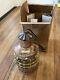 VTG NOS Copper And brass BUBBLE GLASS Ankerlicht Electric 14 Hanging Lantern