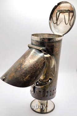 Very rare Antique Portable Telescopic Candle Lantern (medical or railroad)