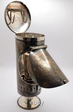 Very rare Antique Portable Telescopic Candle Lantern (medical or railroad)