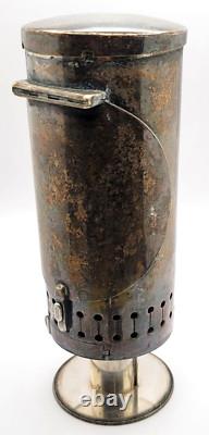 Very rare Antique Portable Telescopic Candle Lantern (medical or railroad)