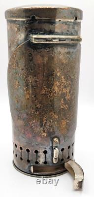 Very rare Antique Portable Telescopic Candle Lantern (medical or railroad)