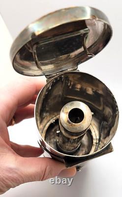 Very rare Antique Portable Telescopic Candle Lantern (medical or railroad)