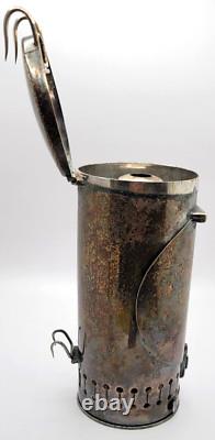 Very rare Antique Portable Telescopic Candle Lantern (medical or railroad)