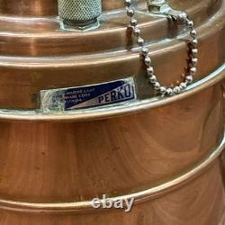 Vintage 15 Copper Perko Lantern Perkins Marine Lamp. VERY CLEAN