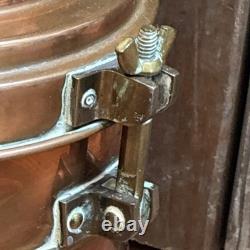 Vintage 15 Copper Perko Lantern Perkins Marine Lamp. VERY CLEAN