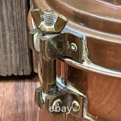 Vintage 15 Copper Perko Lantern Perkins Marine Lamp. VERY CLEAN