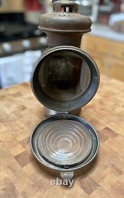 Vintage 1914 FORD Model-T E&J Automotive Kerosene Headlamp Lantern Light Antique