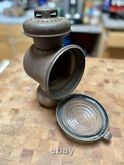 Vintage 1914 FORD Model-T E&J Automotive Kerosene Headlamp Lantern Light Antique