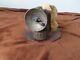 Vintage 1920s Antique Miners Hat Canvas/Leather Mining Cap with Carbide Lantern