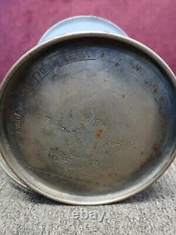 Vintage 1930's Or 60's Antique Coleman Lantern/ Glass Globe