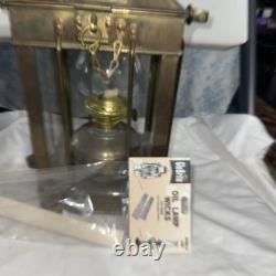 Vintage 1939 Brass Cargo Ship Hanging Light Great Britain Nautical Lantern Lamp