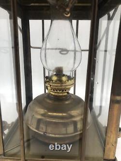 Vintage 1939 Cargo Lantern Oil Lamp No. 3954 Great Britain