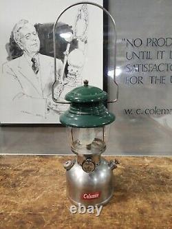 Vintage 1954 Coleman Lantern 202 SINGLE MANTLE Excellent condition Dated /54