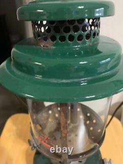 Vintage 1956 Antique Coleman Lantern Model 220E Double Mantle Date 10/56 Classic