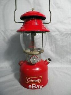 Vintage 1959 Coleman Red 200A Lantern 9/59