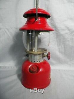 Vintage 1959 Coleman Red 200A Lantern 9/59