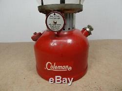 Vintage 1962 Coleman Model 200A Gas CAMPING LANTERN 10-62 Nice one