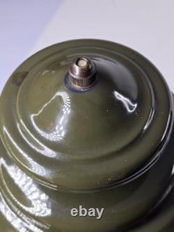 Vintage 1965 Coleman US Army Military Gasoline Leaded Fuel Lantern Camping