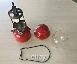 Vintage 1966 Red Coleman Lantern Model 200 Made in Canada