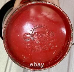 Vintage 1968 COLEMAN 200A LANTERN 1/68 Pyrex Globe Antique Camp Hunt Fish Cabin