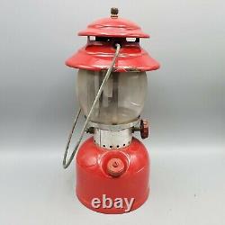 Vintage 1969 Coleman Model 200A Lantern Red Single Mantle Made in USA