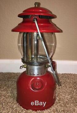 Vintage 1970 Coleman 200a The Sunshine Of The Night Lantern Pyrex Globe Unfired