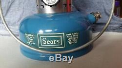 Vintage 1970 Sears Blue Lantern 72217 Wide Big Hat Blue/blue Absolute Beauty