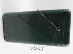 Vintage 1971 Coleman 220F Lantern in Metal Guillotine Case UNTESTED