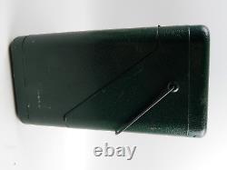 Vintage 1971 Coleman 220F Lantern in Metal Guillotine Case UNTESTED
