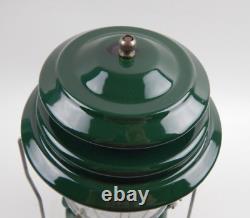 Vintage 1971 Coleman 220F Lantern in Metal Guillotine Case UNTESTED