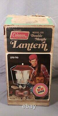 Vintage 1978 New in Box Unfired Unused Coleman Model 275 Lantern USA