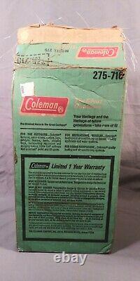 Vintage 1978 New in Box Unfired Unused Coleman Model 275 Lantern USA