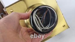 Vintage 1980's Norwell Nantucket Style Antique Brass Post Cap Lantern NOS