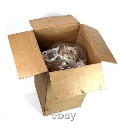 Vintage 1980's Norwell Nantucket Style Antique Brass Post Cap Lantern NOS