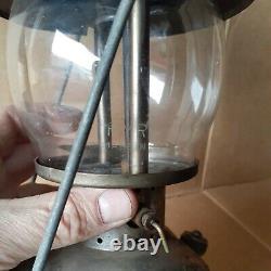 Vintage 6-49 Coleman Lantern 242C Sunsine of the Night with Origional Globe