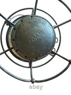 Vintage ADLAKE KERO WPRR Railroad Lantern Antique Brass Oil Lamp 1920's Patina
