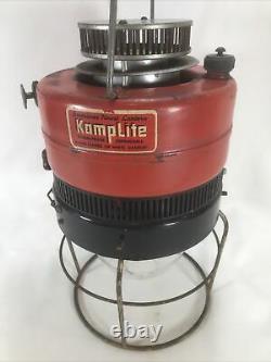 Vintage AGM Kamplite Inverted Doughnut Camping Lantern Model IL-11A American Gas