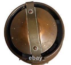 Vintage ANCHOR Brass Ship Oil Lantern Maritime Original