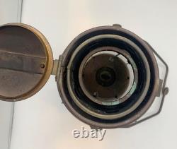 Vintage ANCHOR Copper/Brass Nautical Oil Lantern Maritime Marine Lamp