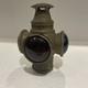 Vintage Adlake Non-Sweating 3 Way Railroad Signal Lamp Kerosene lantern Antique