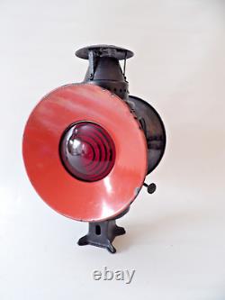 Vintage Adlake Non Sweating Lantern Antique Railroad Lamp Chicago, NICE