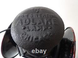 Vintage Adlake Non Sweating Lantern Antique Railroad Lamp Chicago, NICE