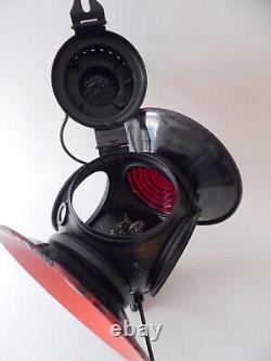 Vintage Adlake Non Sweating Lantern Antique Railroad Lamp Chicago, NICE
