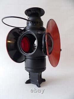 Vintage Adlake Non Sweating Lantern Antique Railroad Lamp Chicago, NICE